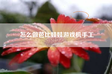 怎么做芭比娃娃游戏机手工  第1张