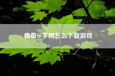 传奇SF手柄怎么下载游戏