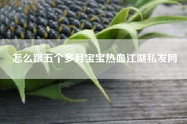 怎么跟五个多月宝宝热血江湖私发网  第1张