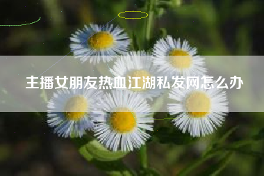 主播女朋友热血江湖私发网怎么办  第1张