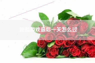 跑酷游戏最后一关怎么过