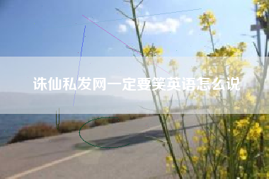 诛仙私发网一定要笑英语怎么说