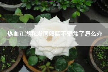 热血江湖私发网眼睛不聚焦了怎么办