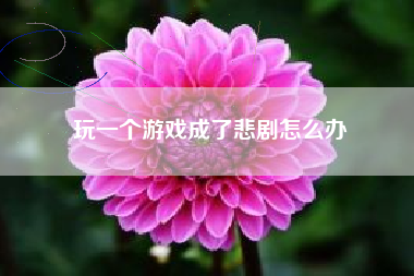 玩一个游戏成了悲剧怎么办