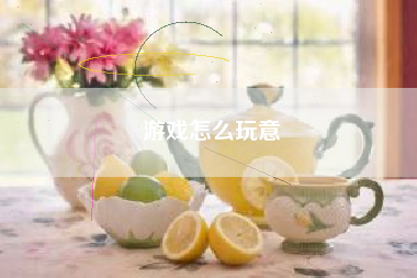 游戏怎么玩意  第1张