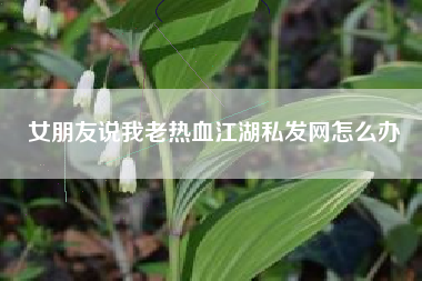 女朋友说我老热血江湖私发网怎么办