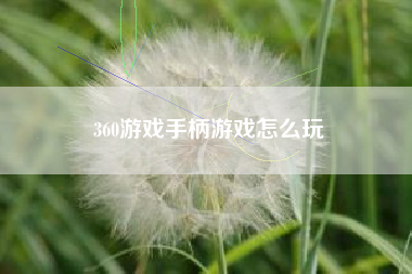 360游戏手柄游戏怎么玩
