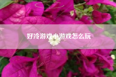 好冷游戏小游戏怎么玩