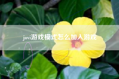 jovi游戏模式怎么加入游戏
