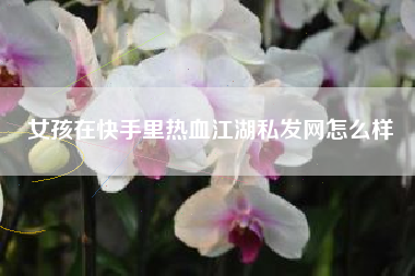 女孩在快手里热血江湖私发网怎么样