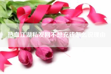 热血江湖私发网不想充钱怎么说理由  第1张