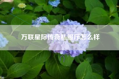 万联星际传奇私服厅怎么样
