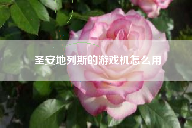 圣安地列斯的游戏机怎么用