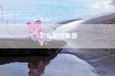 怎么游戏里面