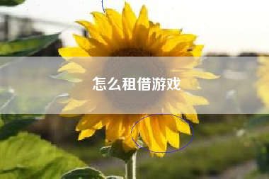 怎么租借游戏