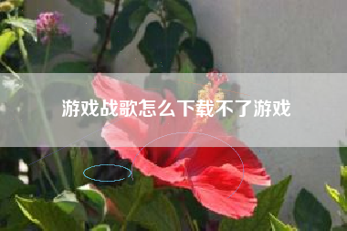 游戏战歌怎么下载不了游戏
