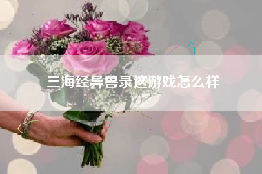 三海经异兽录这游戏怎么样