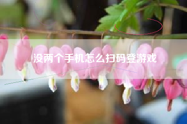 没两个手机怎么扫码登游戏