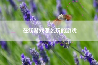 在线游戏怎么玩的游戏